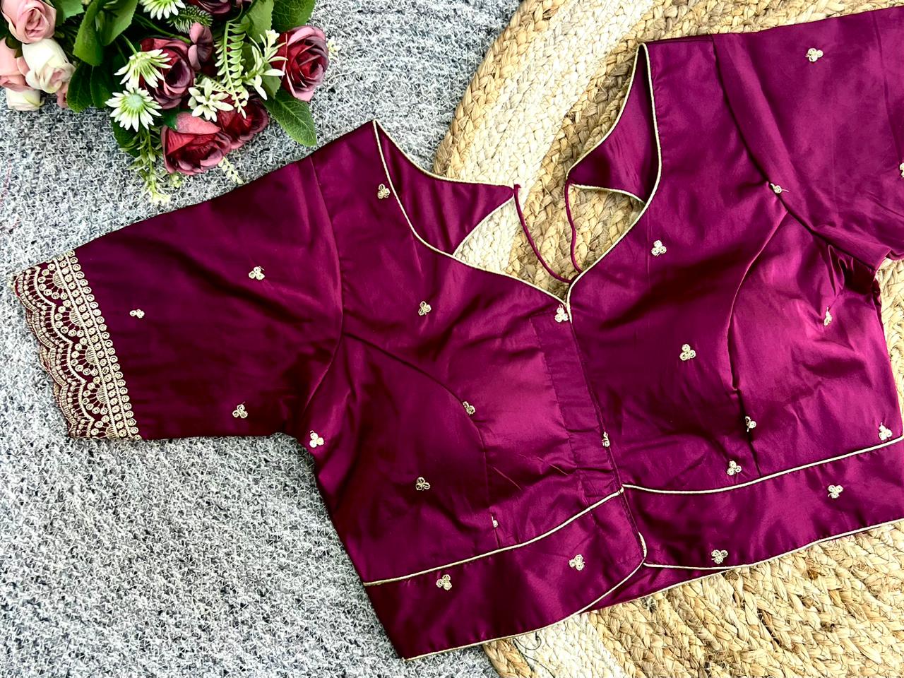 Soft Silk Ready Made Blouse