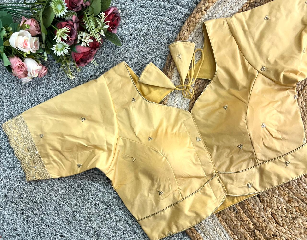Soft Silk Ready Made Blouse