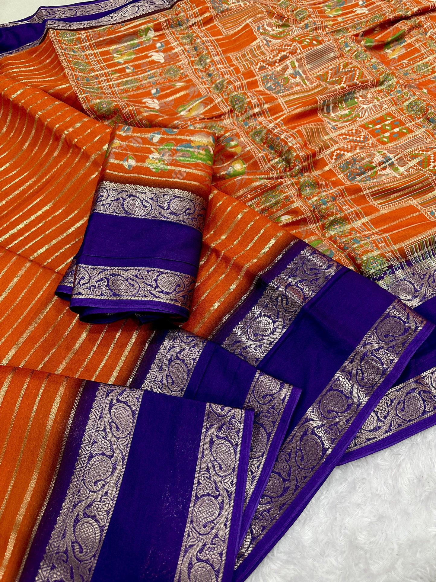 Mysore Dola Silk Saree