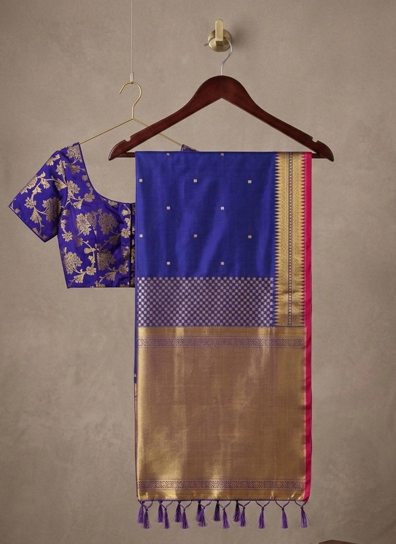 Soft Silk Saree with Rich Zari Weaving