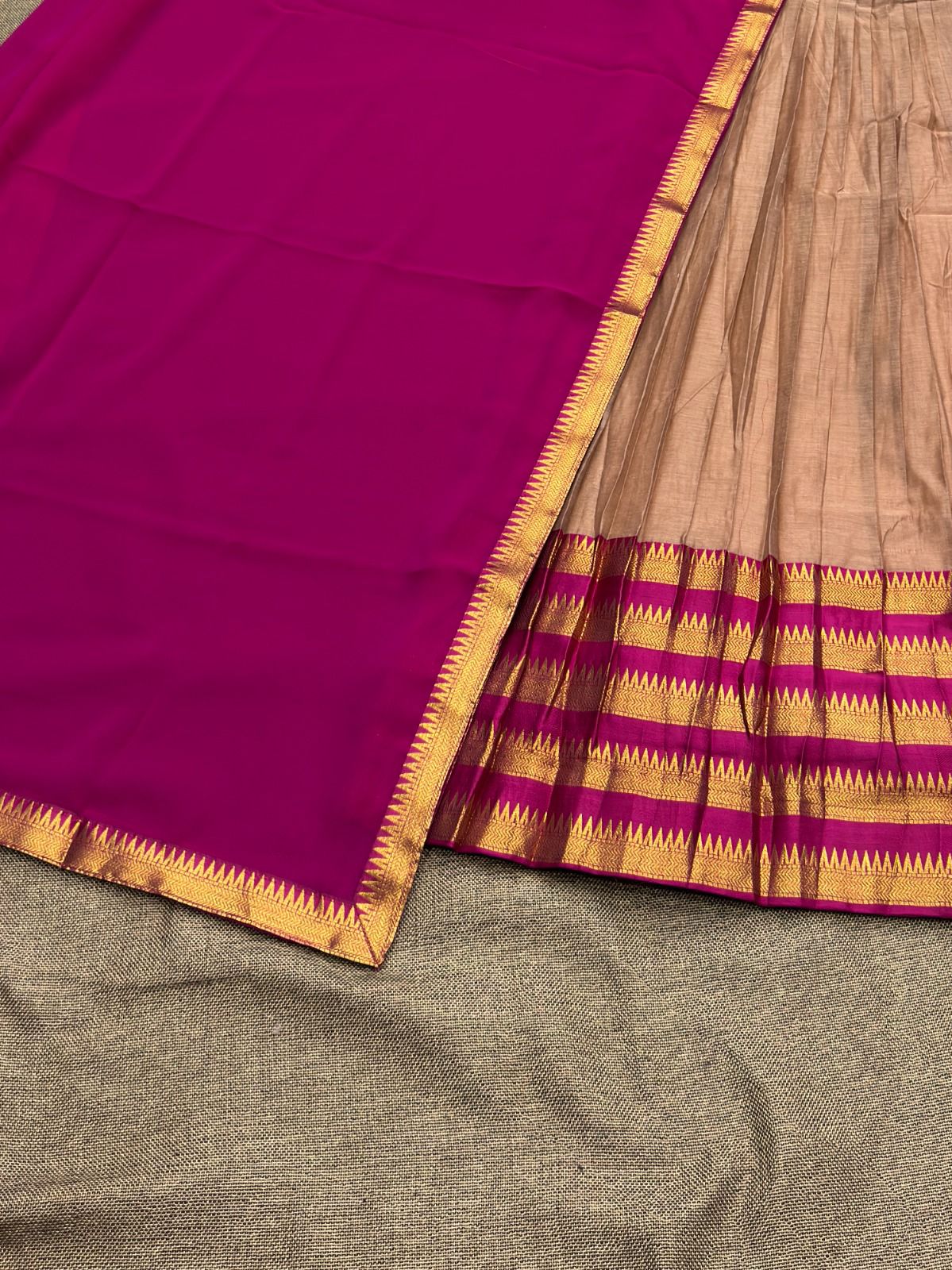Kanchi Cotton Silk Lehenga Set
