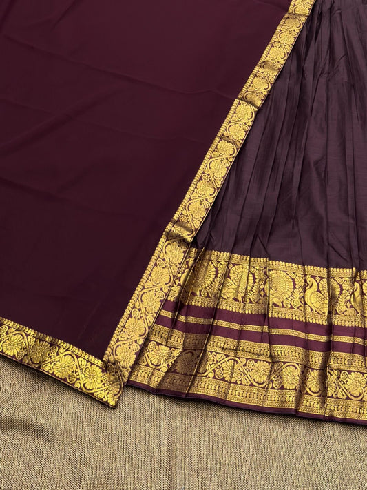 Kanchi Cotton Silk Lehenga Set