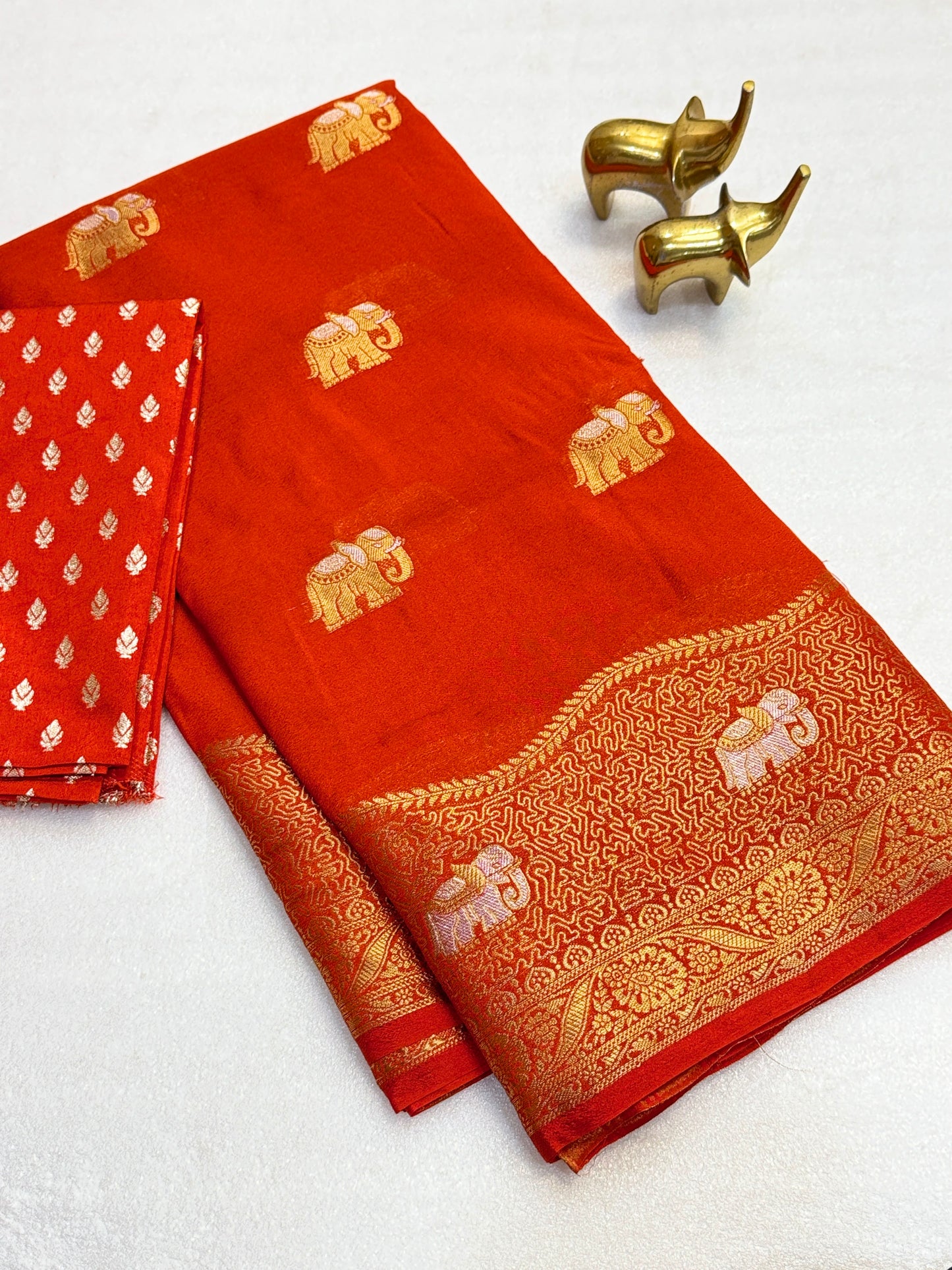 Soft Viscose Silk Saree with Zari Weaving Borders – ₹1399