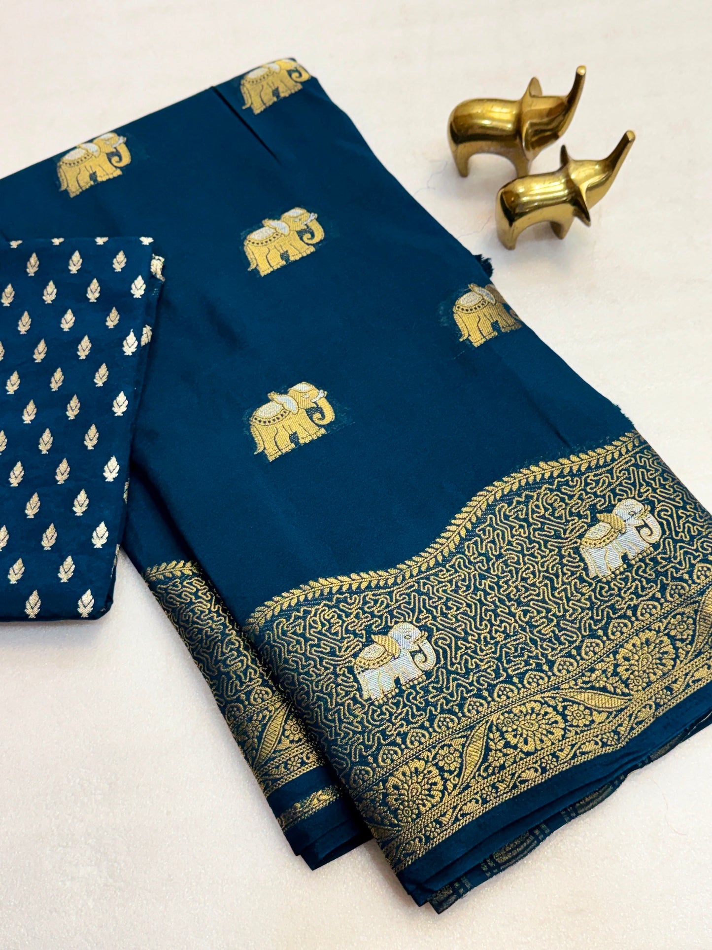 Soft Viscose Silk Saree with Zari Weaving Borders – ₹1399