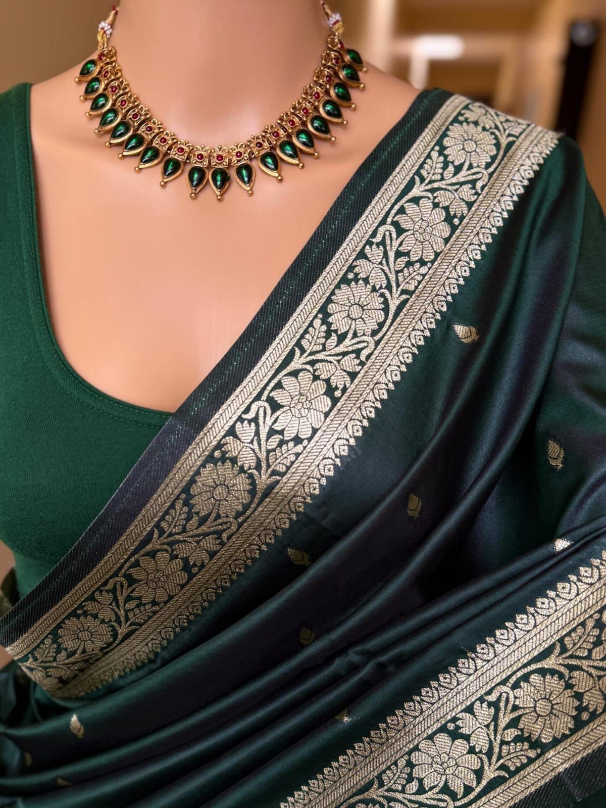 Soft Banarasi Silk Weaving Saree – ₹1399