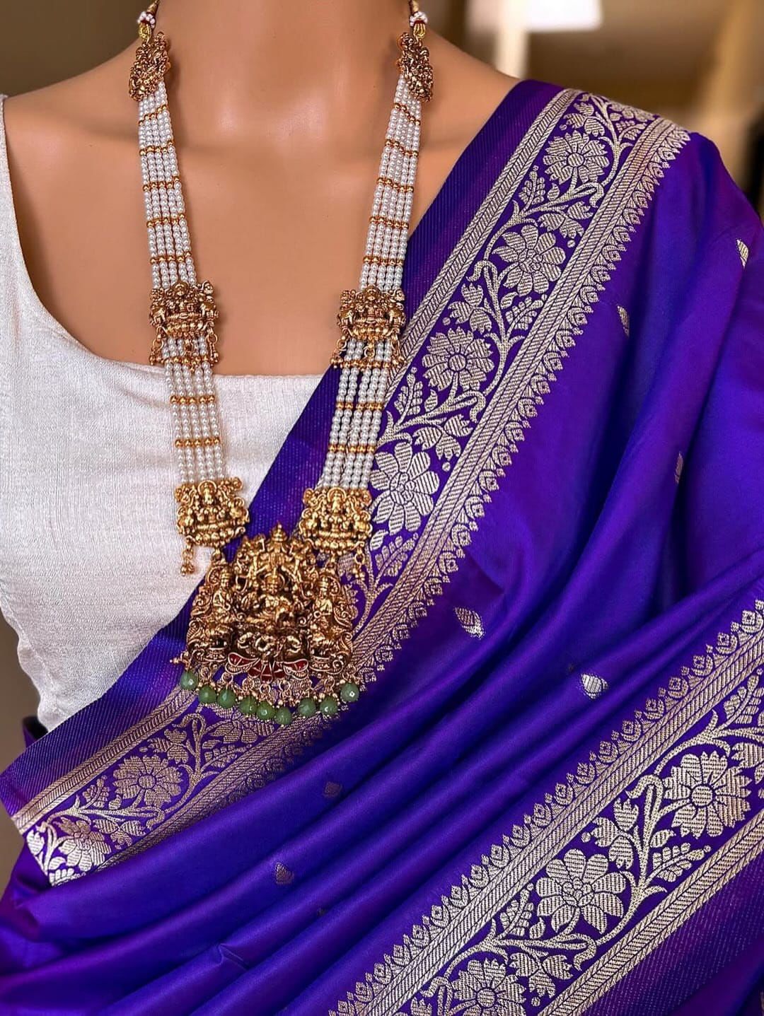 Soft Banarasi Silk Weaving Saree – ₹1399