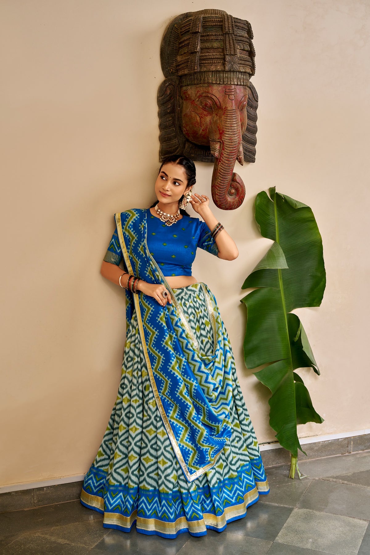 Navaratri Special Tussar Chaniya Choli Lehenga Collection
