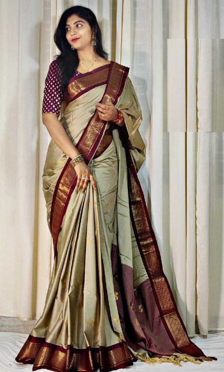 Cotton Silk Weaving Saree