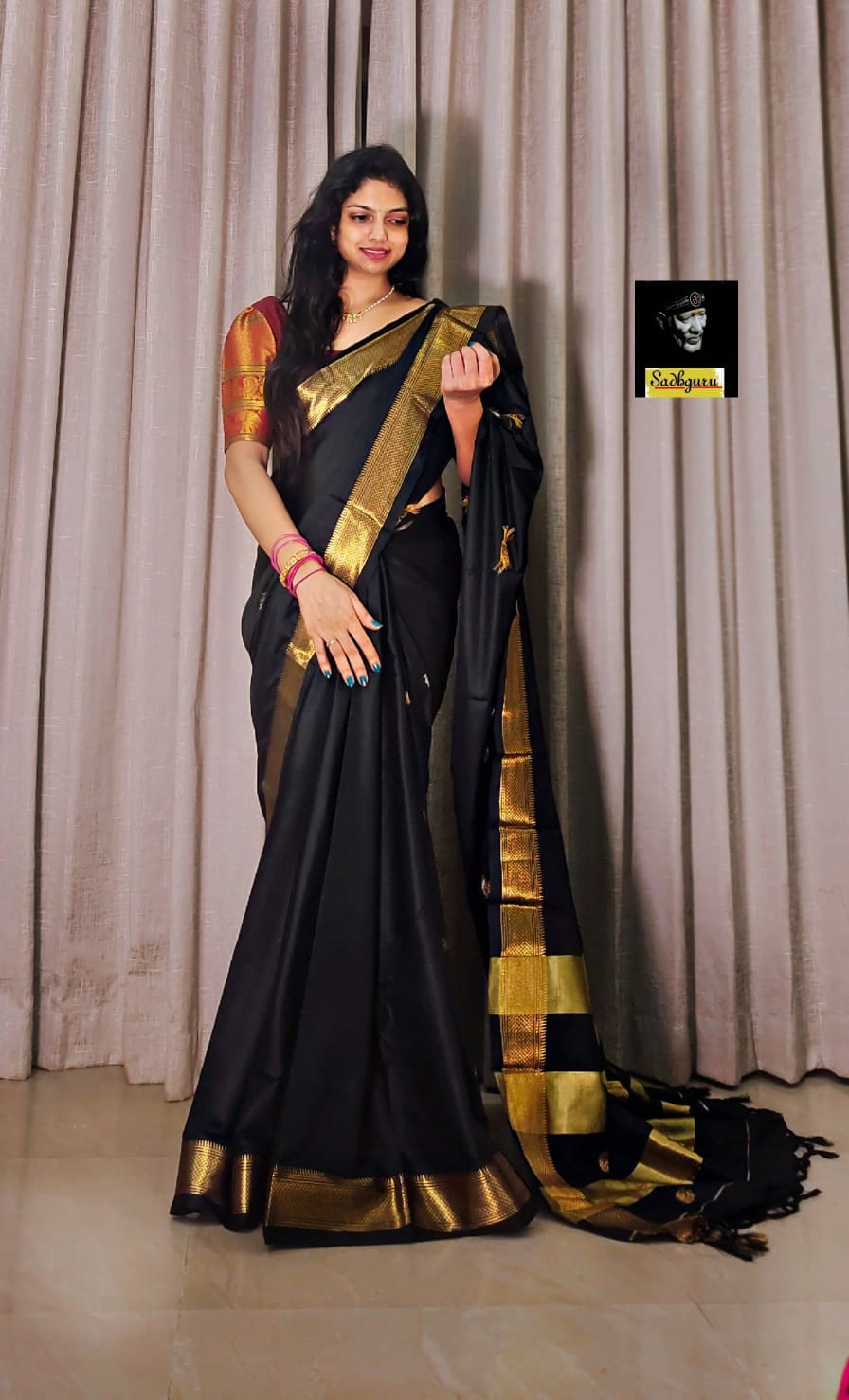 Cotton Silk Weaving Saree