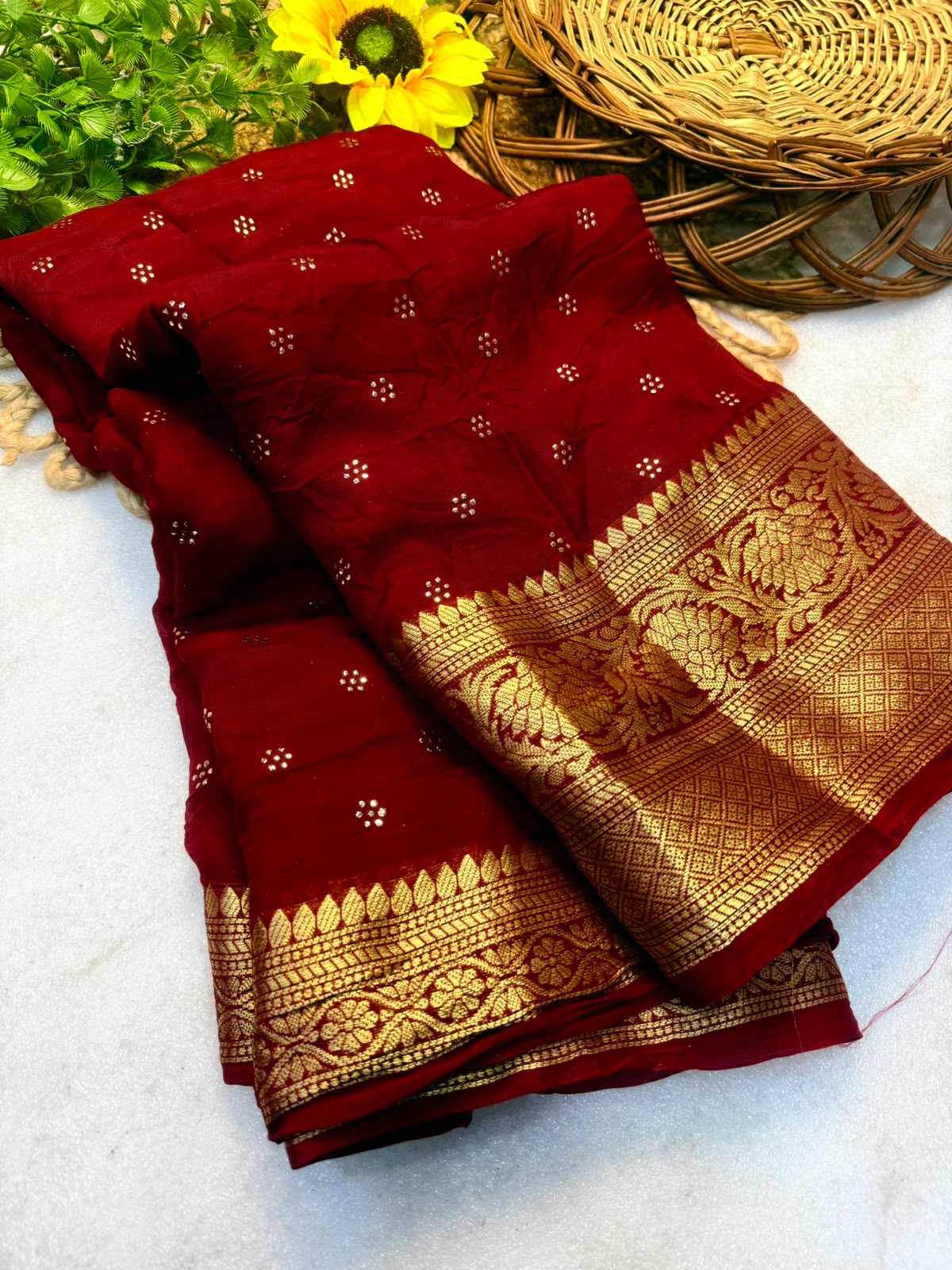 Cotton Silk Sarees with Rich Jacquard Borders