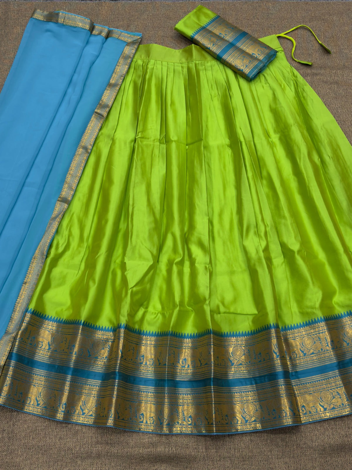 Kanchi Cotton Silk Lehenga Set
