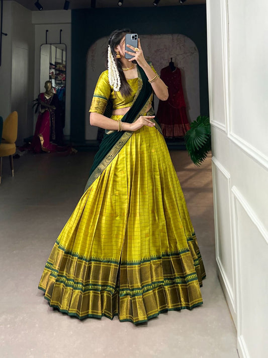 Cotton Silk Dhavani Collection – ₹1399