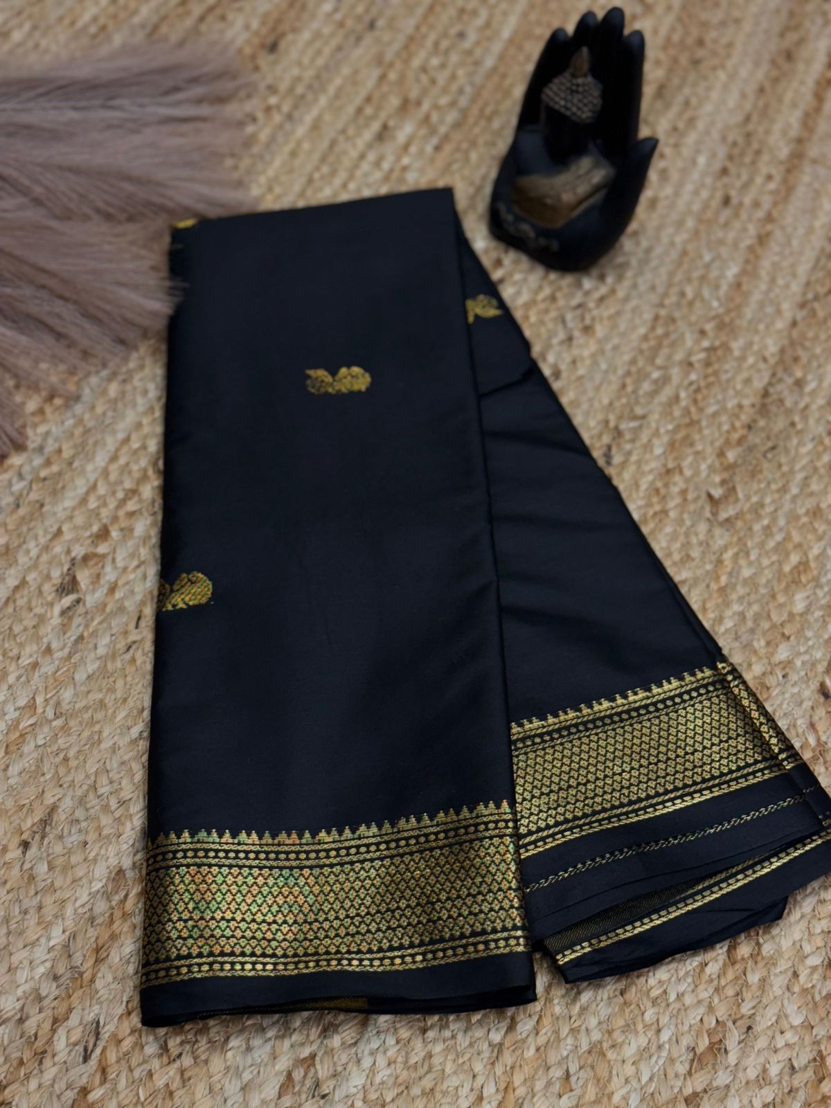 Cotton Silk Sarees with Jacquard Borders