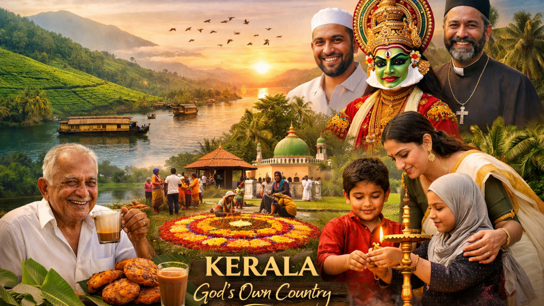 Why Kerala Feels Different — A Malayali’s Perspective on Why the World Loves “God’s Own Country”