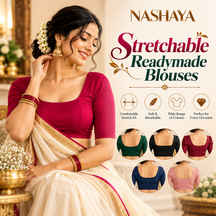 Stretchable ReadyMade Blouse