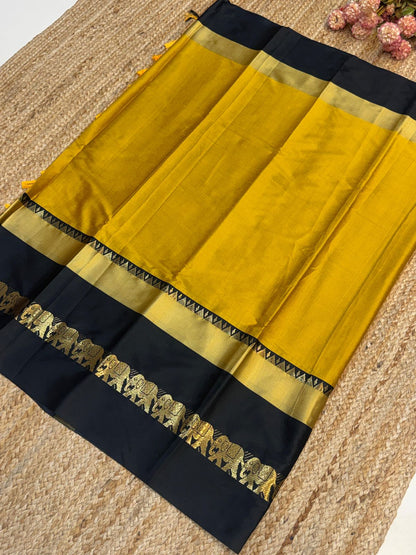 Cotton Silk Sarees with Jacquard Borders