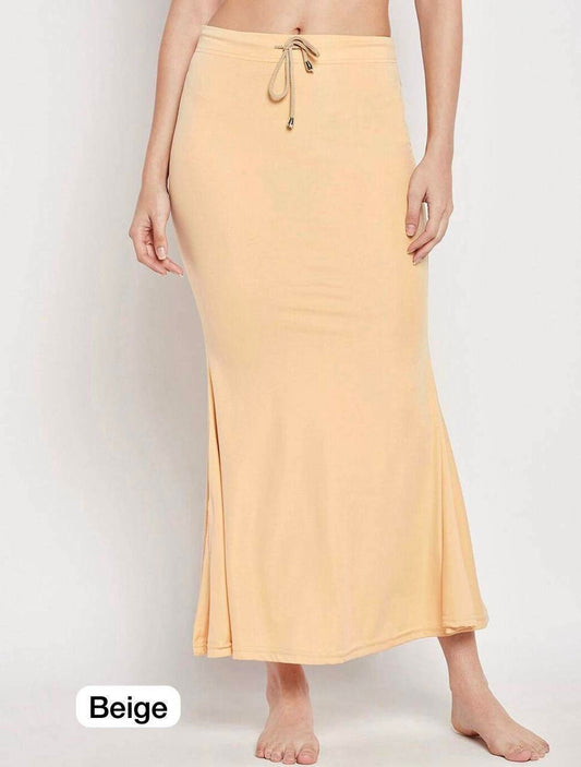 Fish Tail Shape-Wear Skirt – Perfect Fit, Perfect Curves - Beige