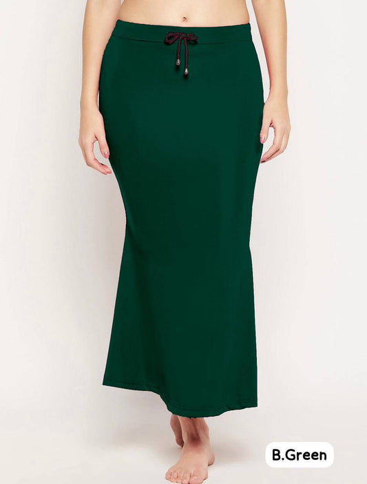 Fish Tail Shape-Wear Skirt – Perfect Fit, Perfect Curves - Green