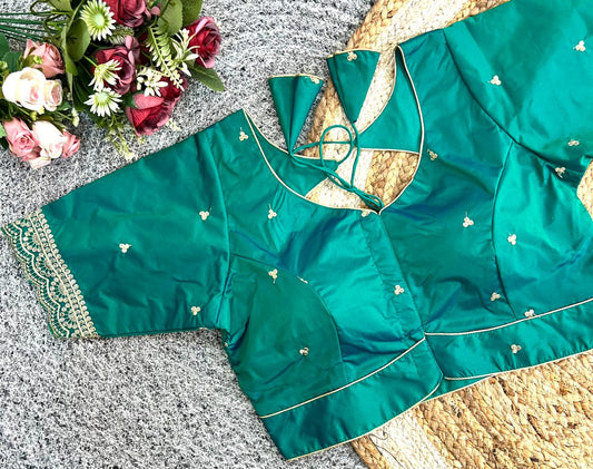 Soft Silk Ready Made Blouse