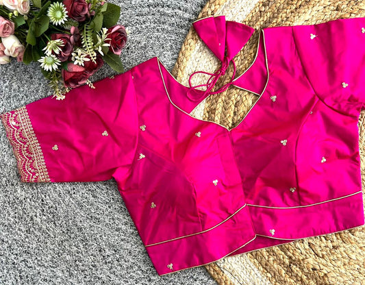 Soft Silk Ready Made Blouse