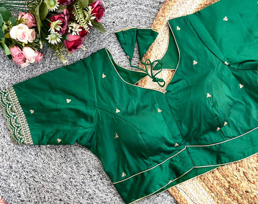 Soft Silk Ready Made Blouse
