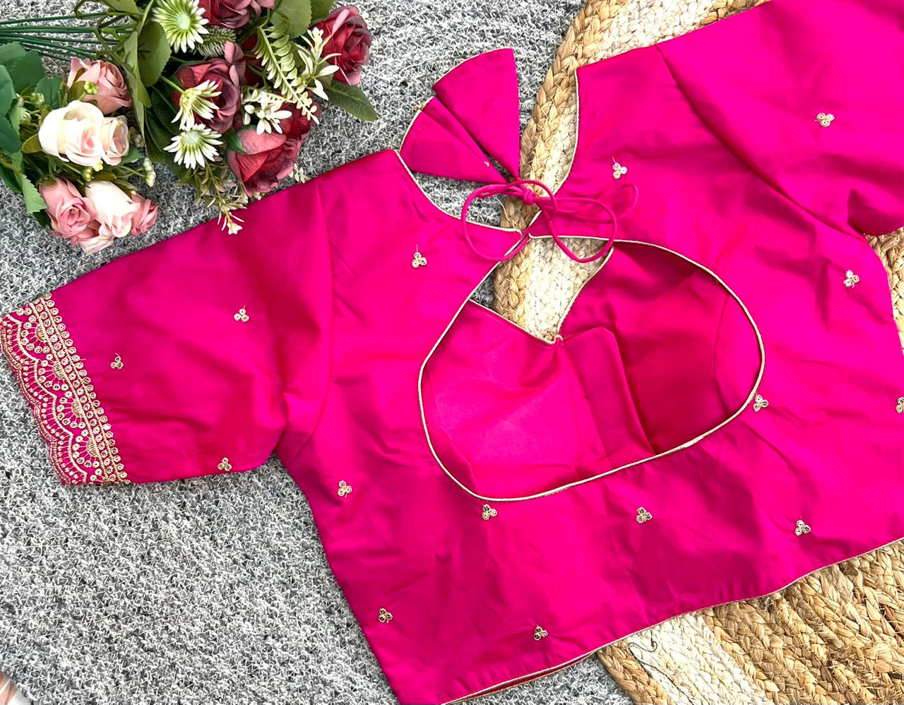 Soft Silk Ready Made Blouse