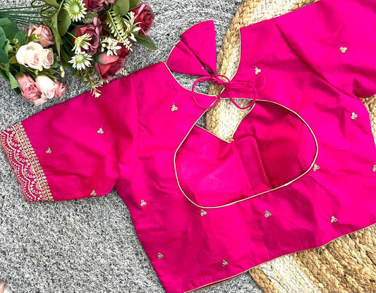 Soft Silk Ready Made Blouse