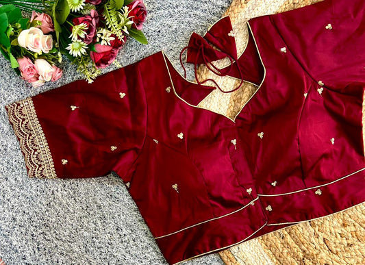 Soft Silk Ready Made Blouse