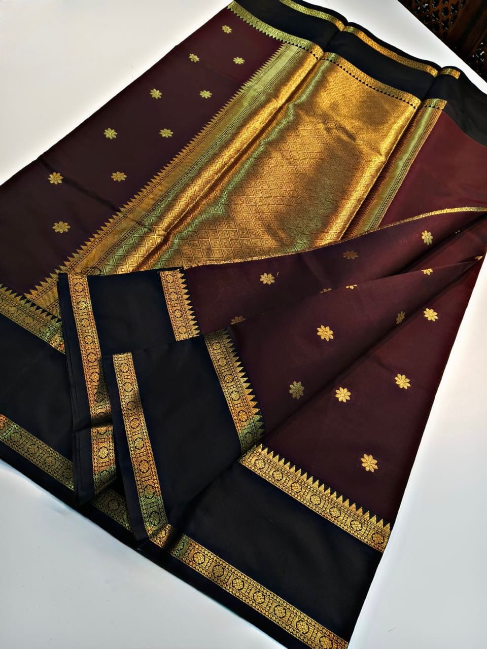 Semi Katan Silk Saree