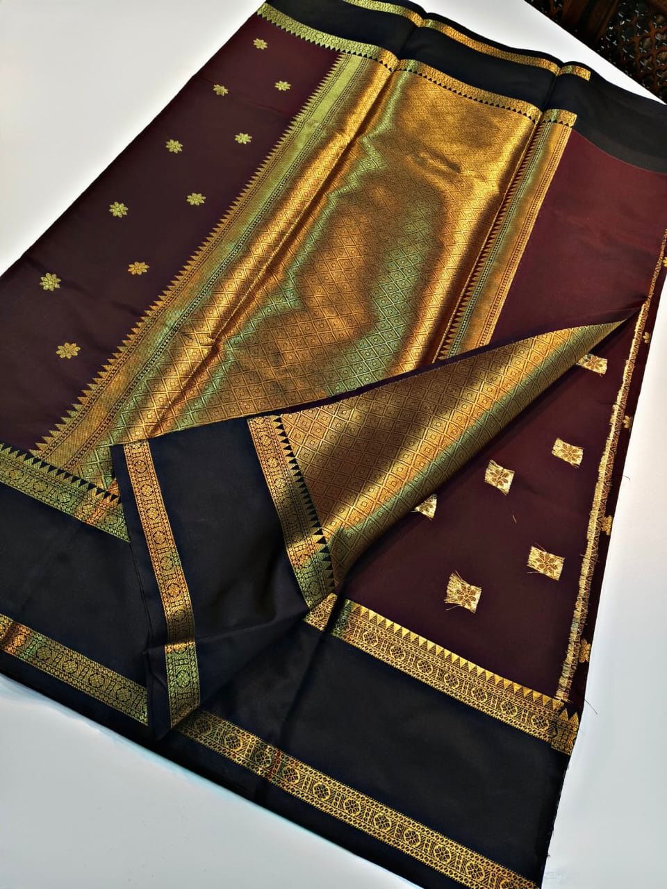 Semi Katan Silk Saree