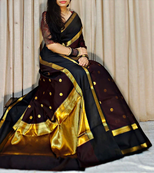 Semi Katan Silk Saree