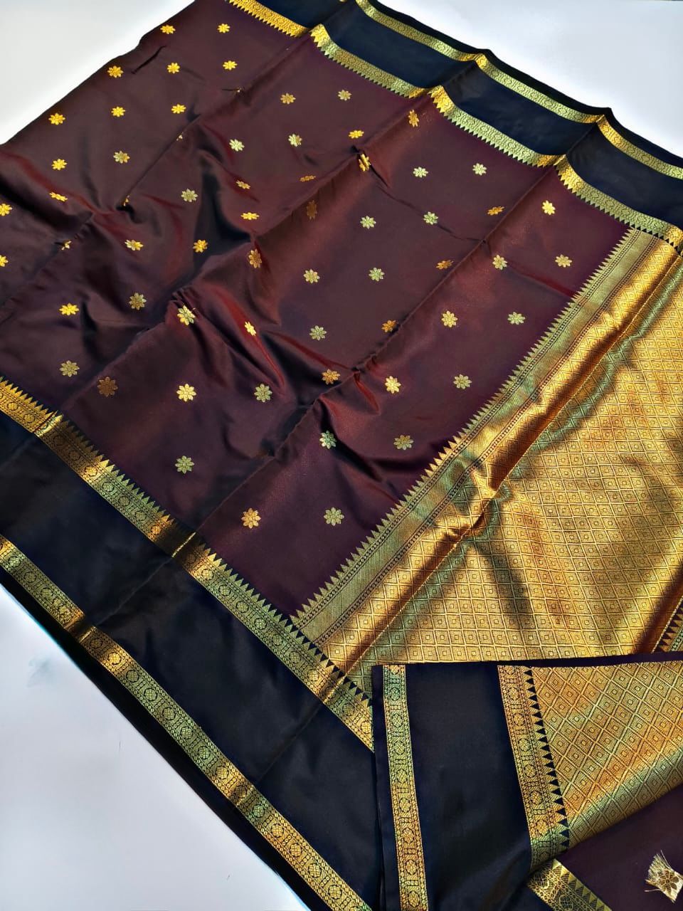 Semi Katan Silk Saree