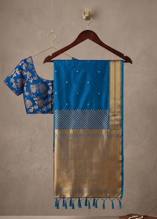 Soft Silk Saree with Rich Zari Weaving