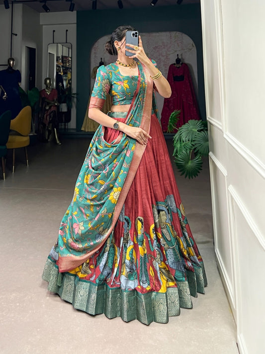 Dola Silk Dhavani Set 1399