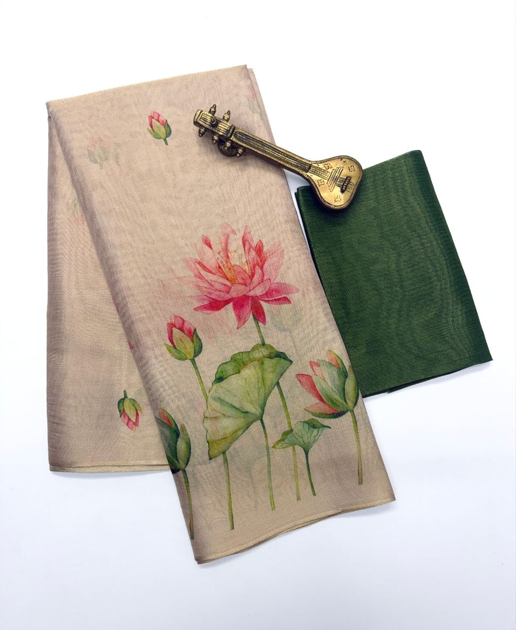 Linen Tissue Silk Sarees