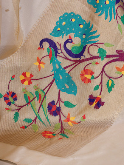 Tissue Silk Paithani Designer Sarees