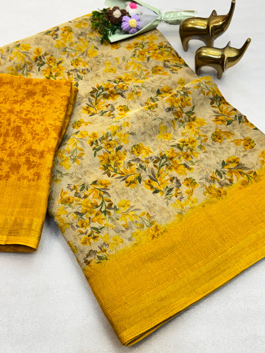 Erode Tissue Silk Sarees with Designer Borders