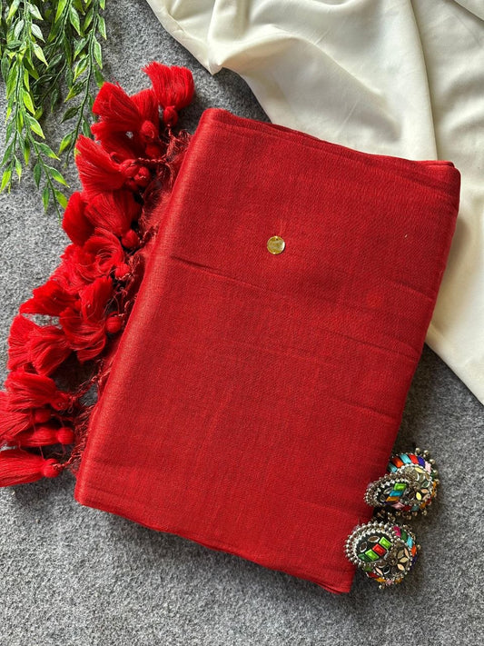 Raga Tissue Silk Sarees with Sequence Work
