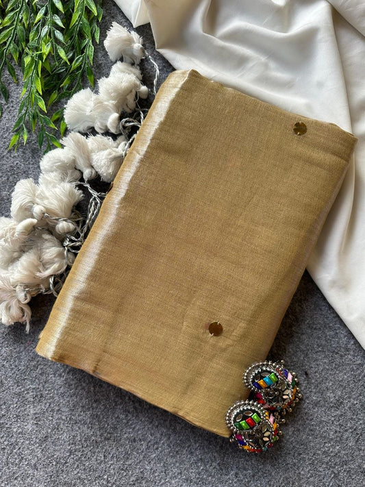 Raga Tissue Silk Sarees with Sequence Work