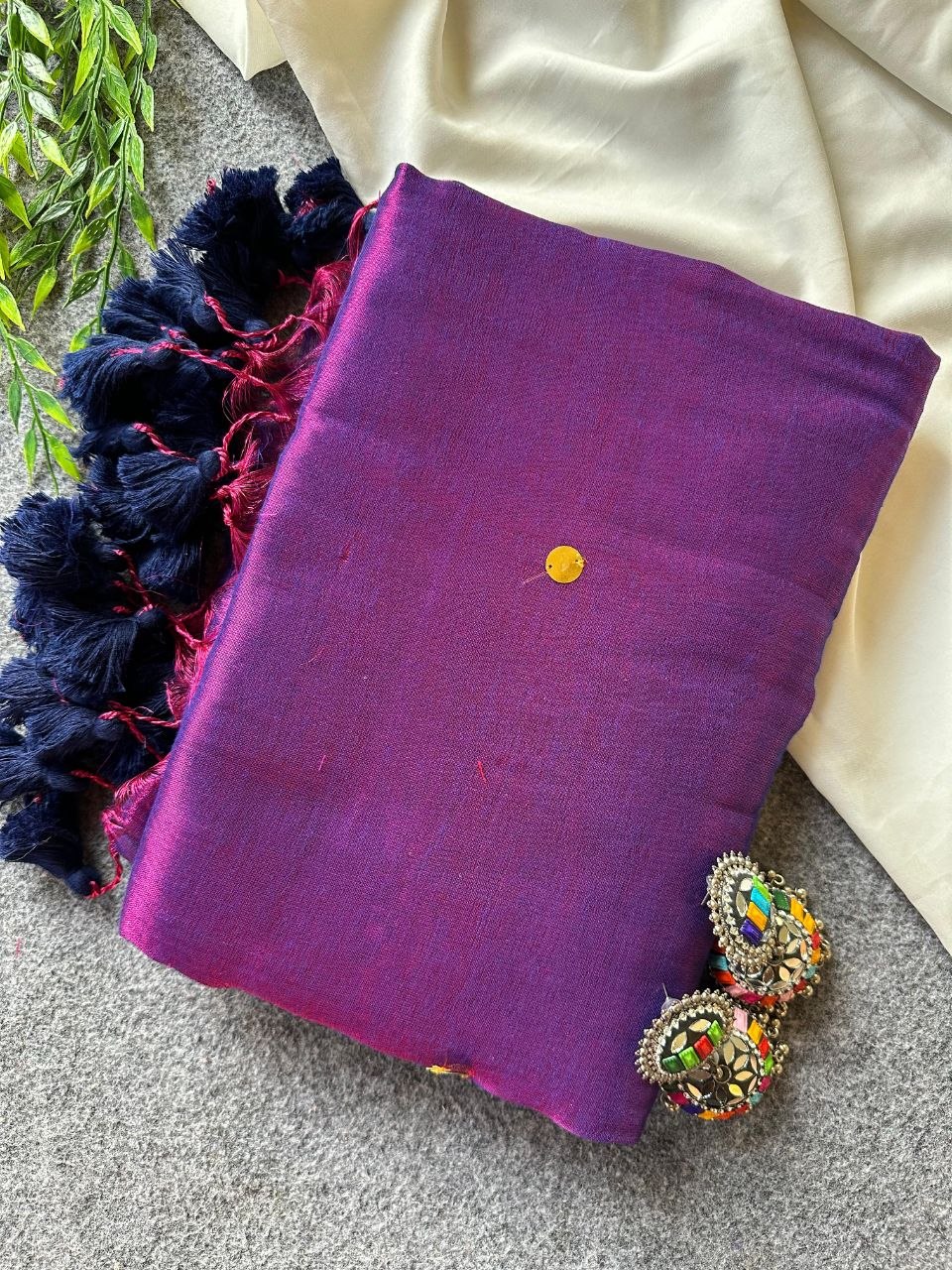 Raga Tissue Silk Sarees with Sequence Work