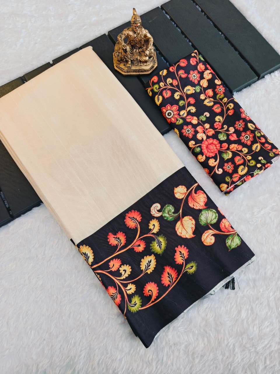 Semi Tussar Silk Sarees