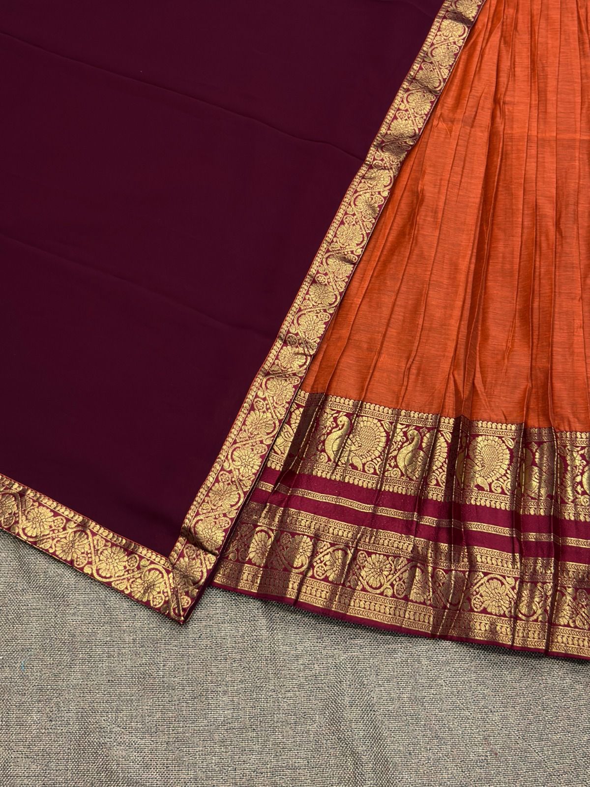 Kanchi Cotton Silk Lehenga Set