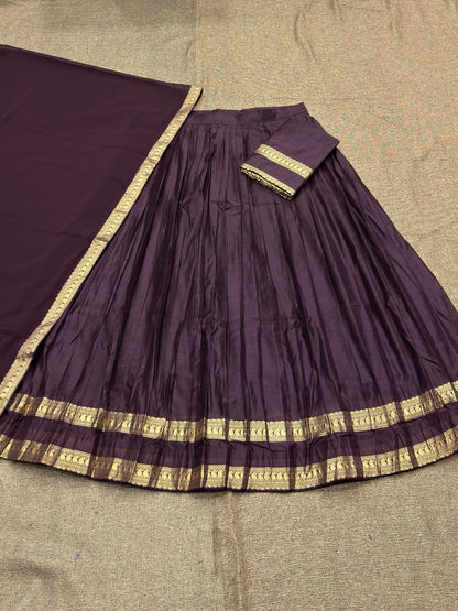 Kanchi Cotton Silk Lehenga Set