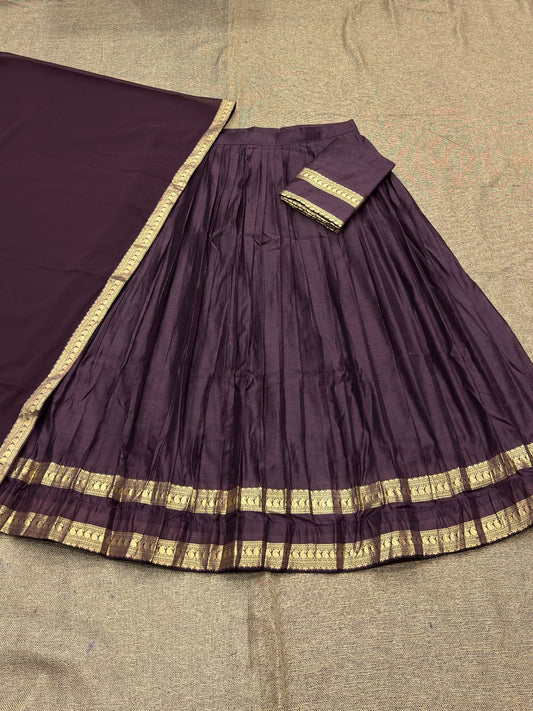Kanchi Cotton Silk Lehenga Set