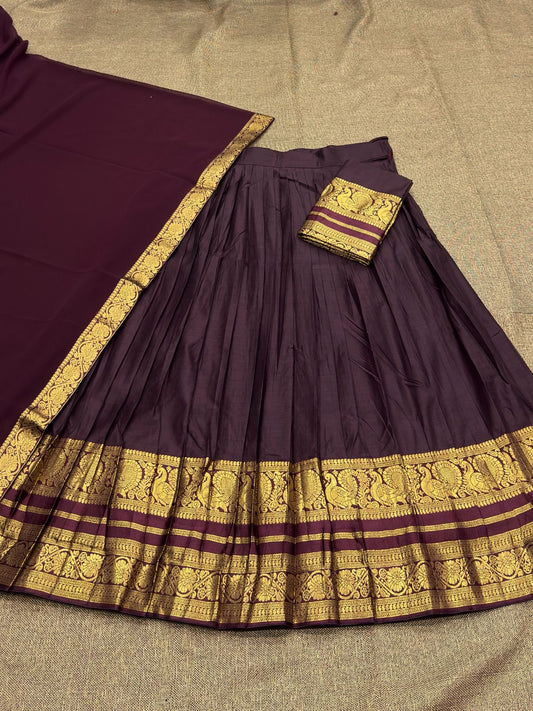 Kanchi Cotton Silk Lehenga Set