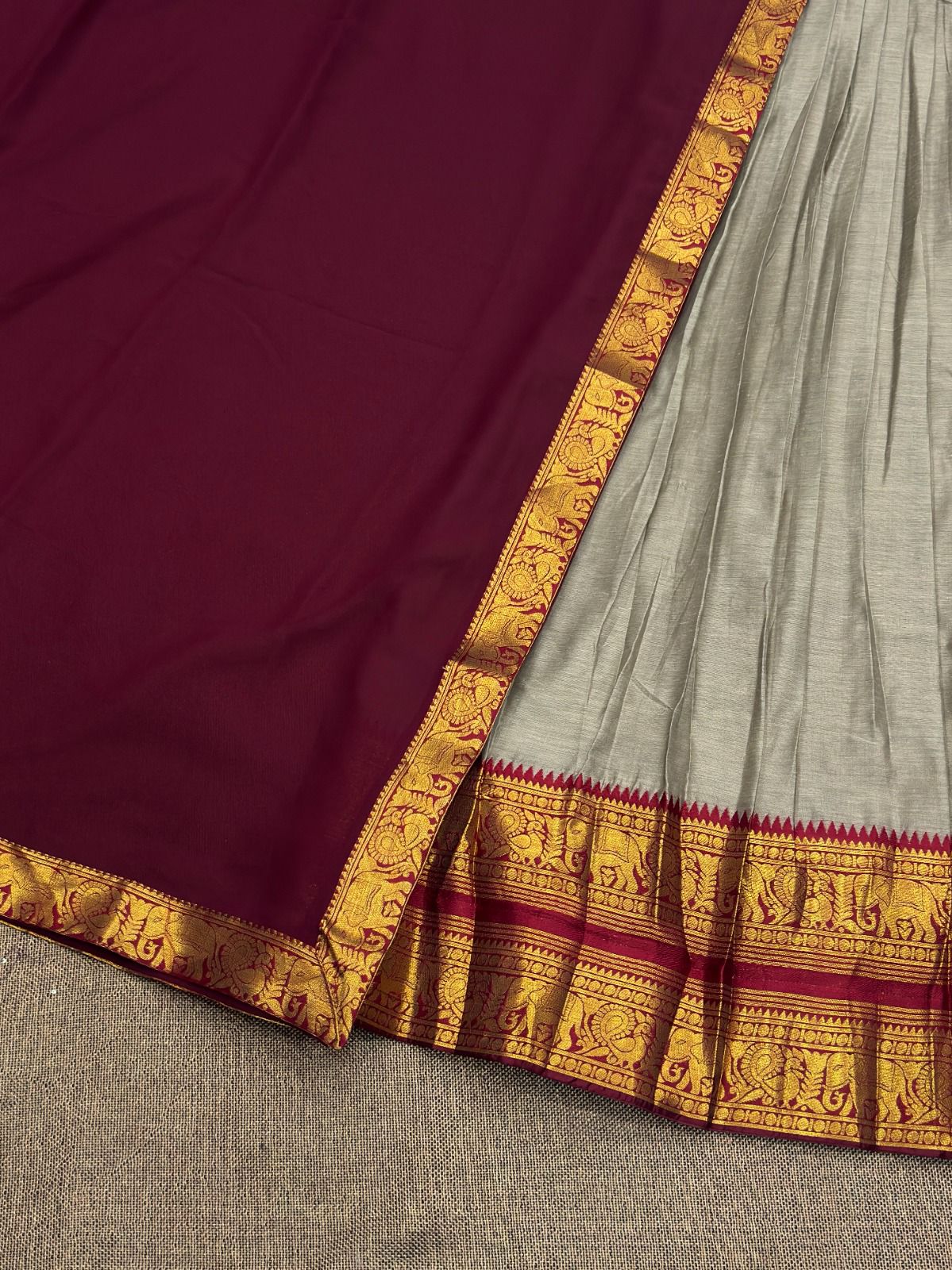 Kanchi Cotton Silk Lehenga Set