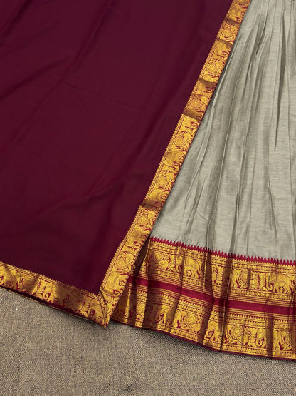 Kanchi Cotton Silk Lehenga Set