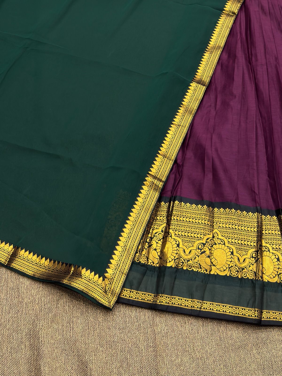 Kanchi Cotton Silk Lehenga Set