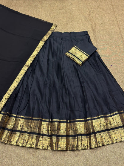 Kanchi Cotton Silk Lehenga Set