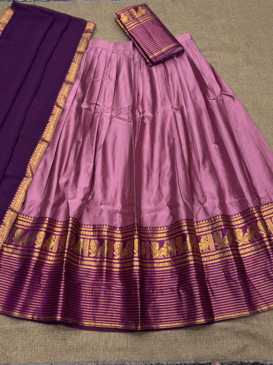 Kanchi Cotton Silk Lehenga Set
